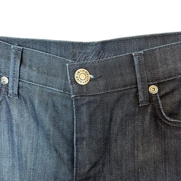 Fidelity Denim Japan Rose Bootcut Phantom Rinse Dojo Vibe Denim Jeans Size 28 - Picture 6 of 12